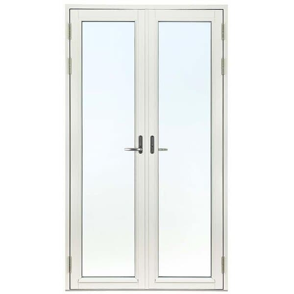 SP Fönster Pardörr Stabil Helglasad Trä Pardörr 3-Glas 180x220 Hö