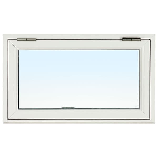 Traryd Fönster Överkantshängt Optimal Aluminium Överhängt Härdat glas ut 08-08 701313080850