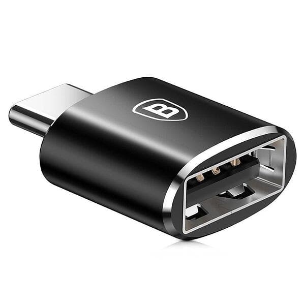 Baseus Adapter USB-C To Usb / Otg Svart