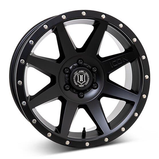 Icon Rebound M.Blk 8,5x17 6/139,7 ET25 CB93.1