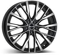 MAK Wheels Mark blk/pol 7,5x17 5/112 ET24 CB66.6