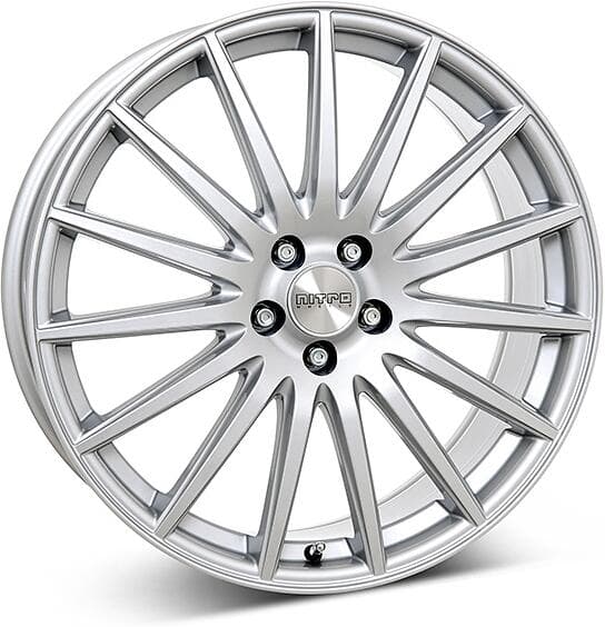 Nitro Sting FF Silver 9,5x19 5/114,3 ET45 B64.1