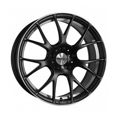 Monaco Mirabeau Matt Black Polished 8,5x19 5/120 ET35 B72.6