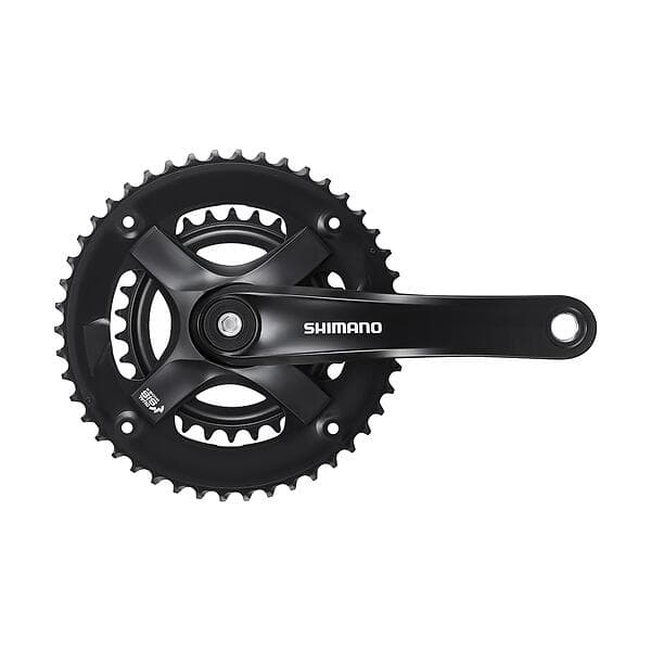 Shimano Touney Ty501 8s Crankset Svart 170 mm / 46/30t