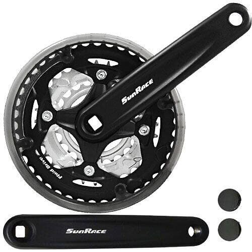 SunRace M500 Crankset Svart 170 mm / 42/34/24t