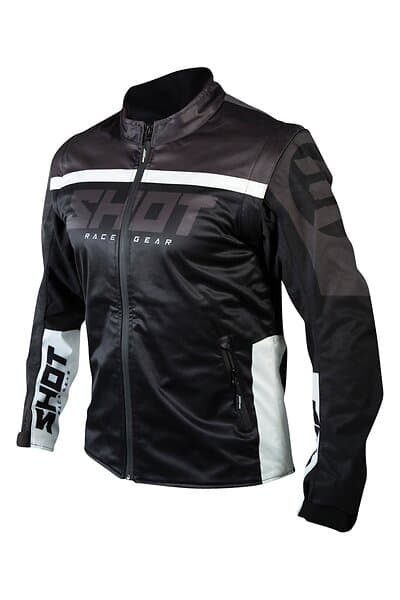 Shot Softshell Lite Jacket Svart,Grå S Man