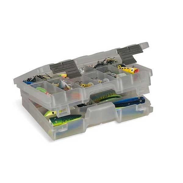 Plano 4600 Two Tiered Stowaway Utility Box Durchsichtig 27,6 x 19 x 7 cm
