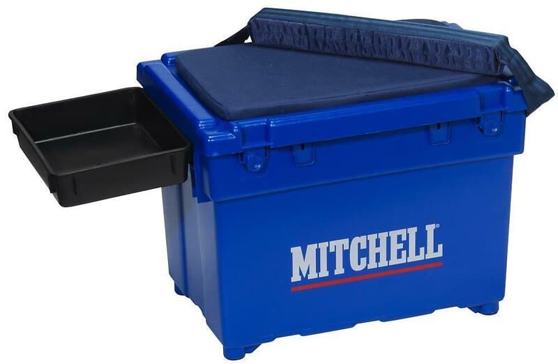 Mitchell Saltwater Seat Box Blå,Svart