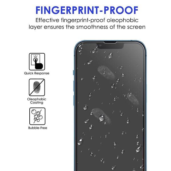 Plus [2-PACK] Skärmskydd Apple iPhone 14 Kameralinsskydd Härdat glas Clear