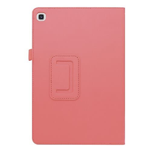 Litchi Texture Fodral för Galaxy Tab A 10,1" 2019 Rosa