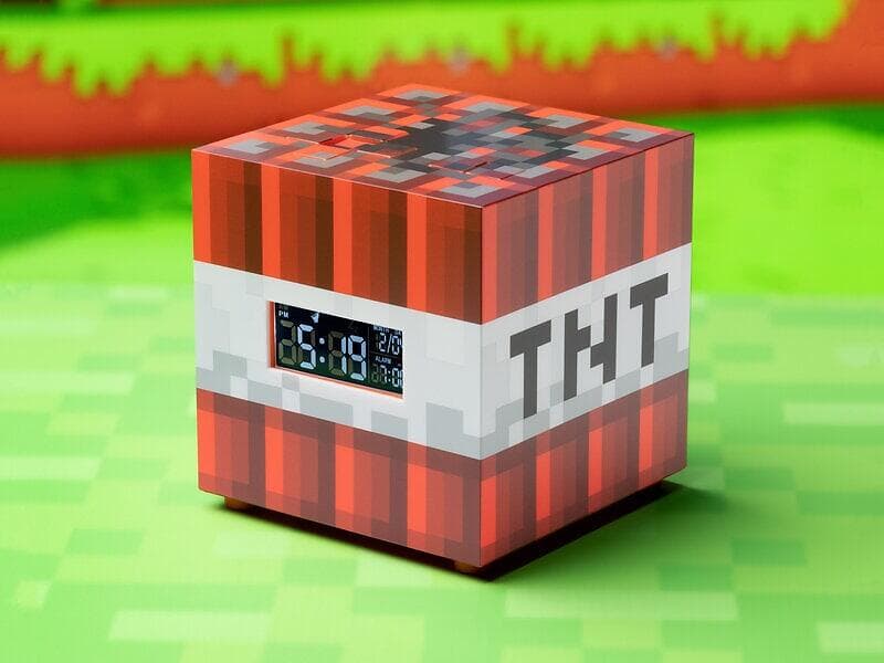 Paladone Minecraft TNT Alarm Clock