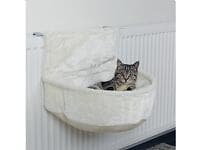 Trixie Cat Cuddly Bag for Radiator Plush White 45 x 13 x 33 cm