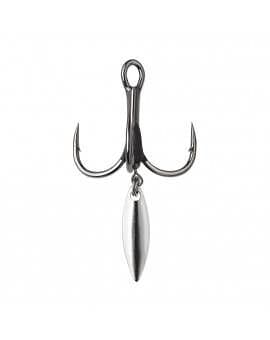 VMC 7548bd Bladed Hybrid Treble Hook Svart 10