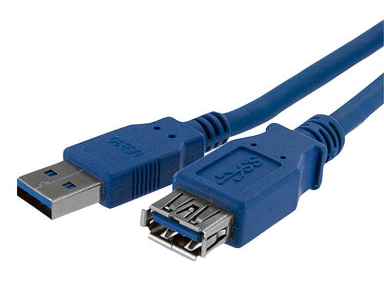 MicroConnect USB A - USB A M-F 3.0 5m