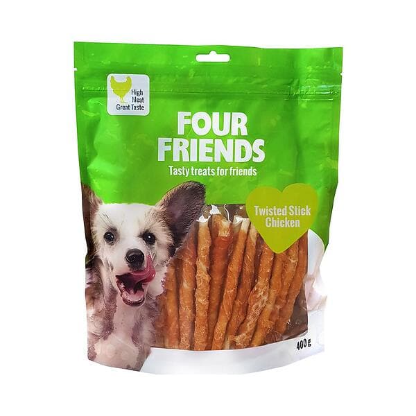 Four Friends Twisted Stick Chicken 50-pack, 12,5 cm