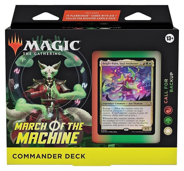 Magic the Gathering March of the Machine - Call for Backup Commander Deck