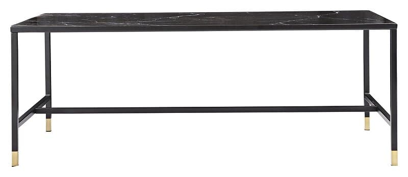 Venture Home Soffbord Dipp 130x60 Metall och glas 18033-458