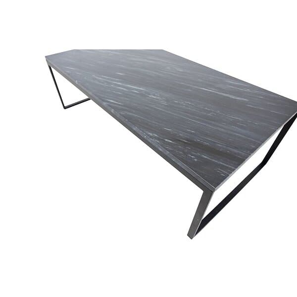 Venture Home Soffbord Estelle Marmor Sofa Table 120*60*36 Grey Marble / Black 19933-588