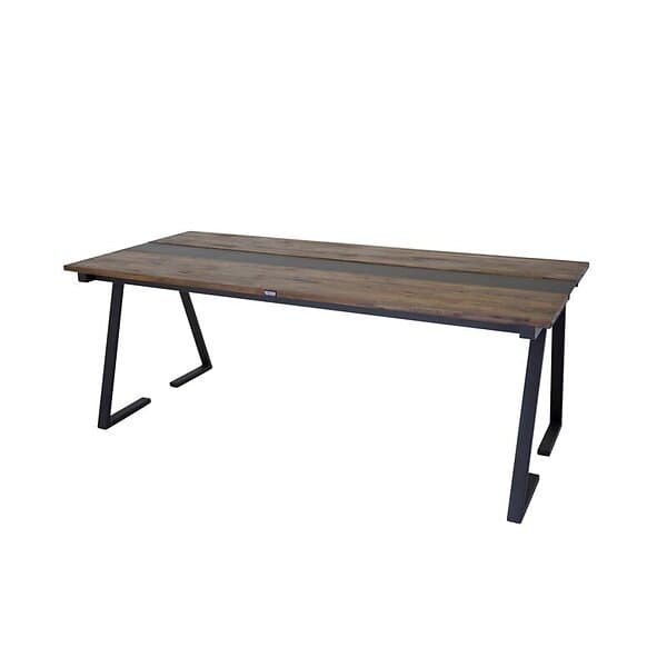 Venture Home Matbord Jakarta Svart / mörk Teak 200*90*H75 18004-680