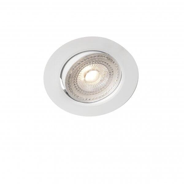 White Llitt Downlight Sara 230V 3000K 480007