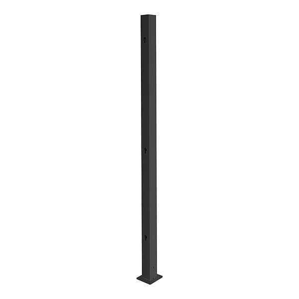 Skotte Garden Aluminiumstolpe Rand Svart Aluminium stolpe RAND 170 cm svart 102108