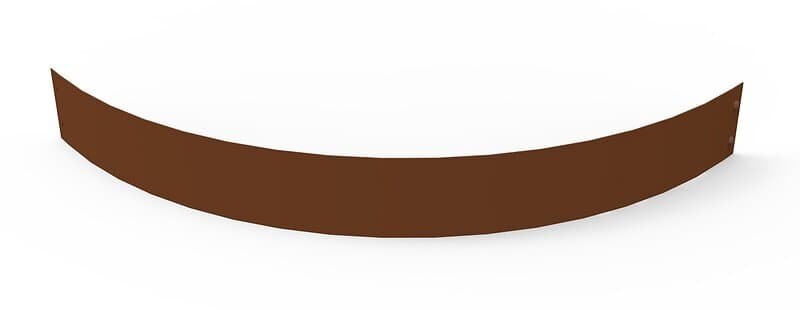 Flexigarden Planteringskant Corten 120 Kvartsbåge corten mm kvartsbåge 1150 13595500119
