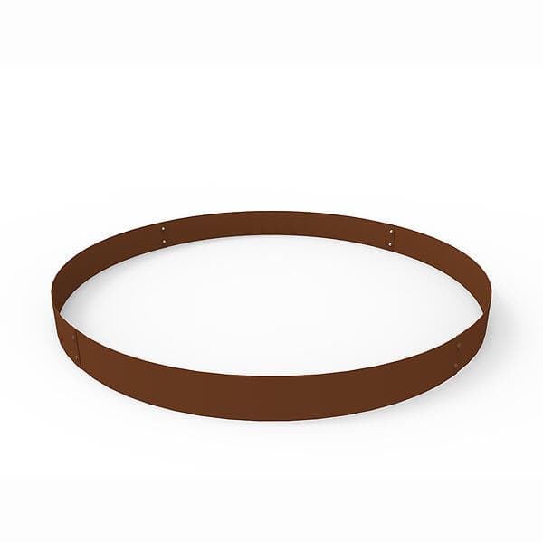 Flexigarden Planteringskant Corten 120 Cirkel corten mm cirkel 900 13595500023