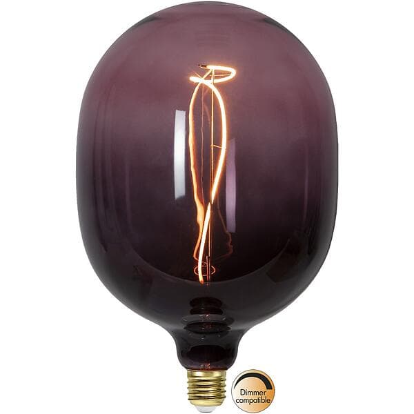 Star Trading LED-lampa E27 C150 Svart/Rosa LEDlampaE27C150 ColourMix 366-50-2