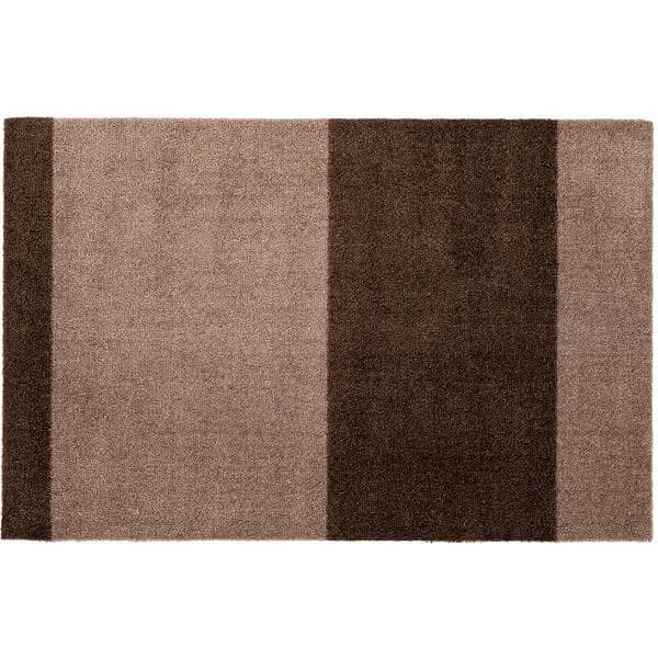 Tica Copenhagen Stripes Matta Sand / Brun, 60x90 cm Brun Vinyl