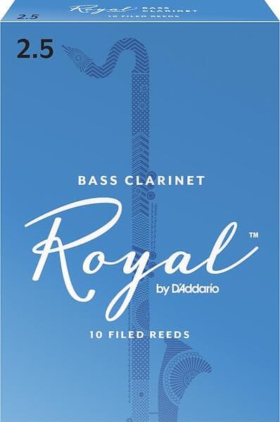 Rico Royal Bas-klarinett 10-pack 2,5