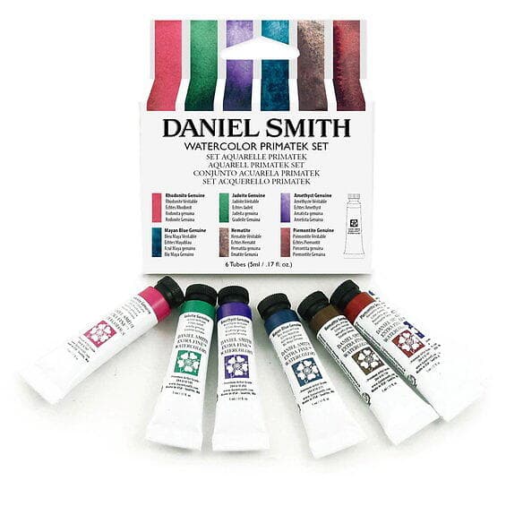 Daniel Smith akvarellset – Primatek Set 6x5ml