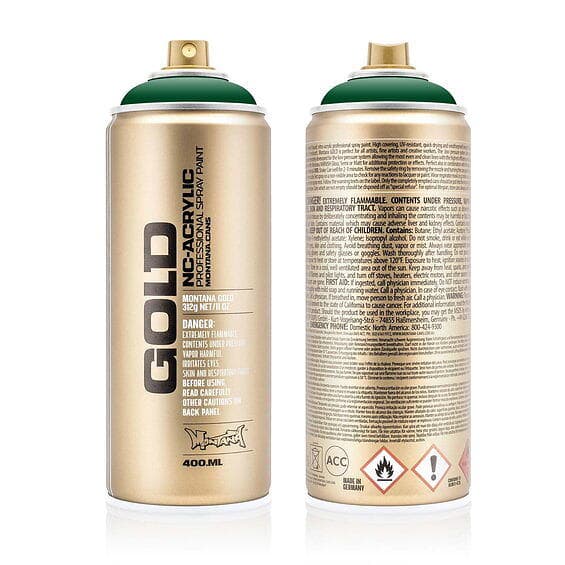 Montana Gold sprayfärg 400ml G6070 Smaragd Green
