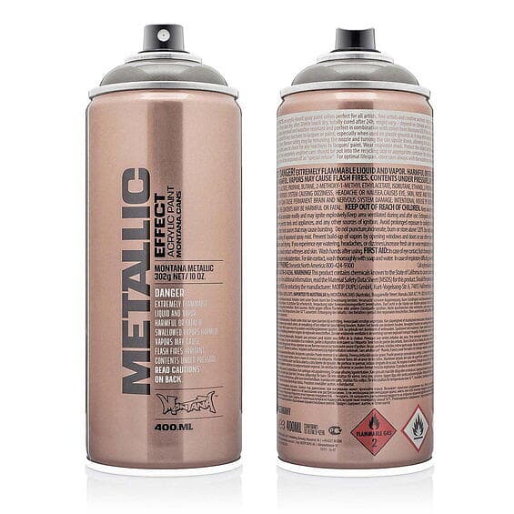 Montana Metallic sprayfärg 400ml Graphit