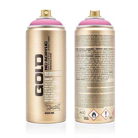 Montana Gold sprayfärg 400ml Shock 4000 Pink Light
