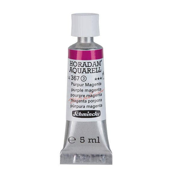 Schmincke Horadam akvarellfärg 5ml – Purple magenta 367