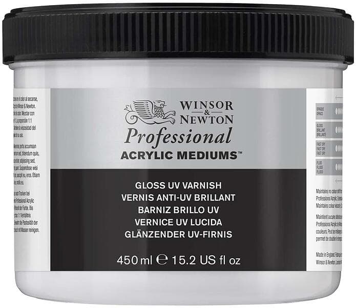 W&N Gloss UV Varnish 450ml