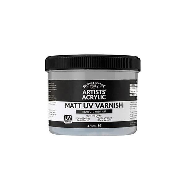W&N Matt UV Varnish 450ml
