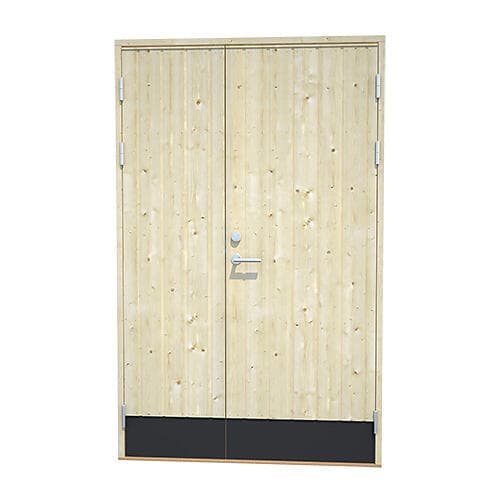 Skånska Byggvaror Förrådsdörr Obehandlad utan glas 13 x 20 560021