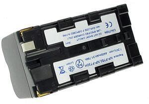 Batteriexperten Batteri NP-F550 för Sony, 7.2V (7.4V), 4400 mAh