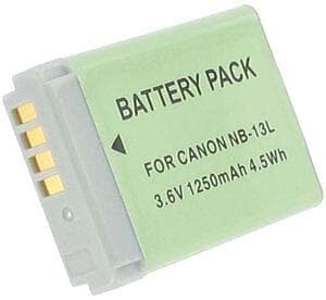 Batteriexperten Kompatibelt med Canon Powershot G7X MARK 2, 3.6V, 1250 mAh
