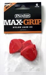 Jim Dunlop Max-Grip Jazz III Nylon 471P3N 6-pack