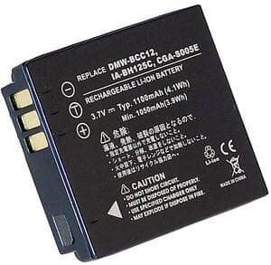 Batteriexperten Kompatibelt med Panasonic Lumix DMC-FX50, 3.6V (3.7V), 1100 mAh