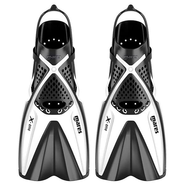 Mares Aquazone X One Snorkeling Fins Junior Vit,Svart EU 30-34