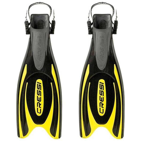 Cressi Frog Plus Diving Fins Gul,Svart EU 39-41