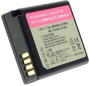 Batteriexperten Batteri DMW-BLH7E för Panasonic, 7.2V (7.4V), 600 mAh