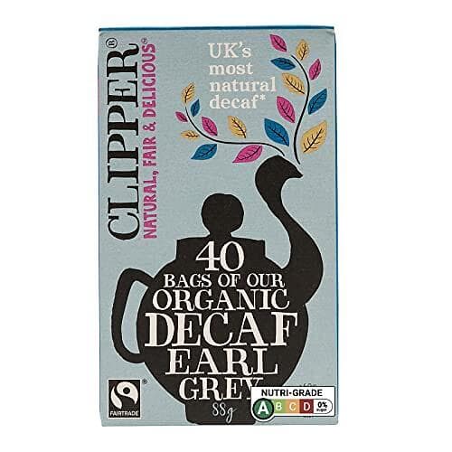 Clipper Svart Te Earl Grey Decaf, 40 påsar