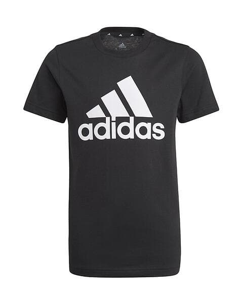 Adidas Big Logo Boy Tee JR Black/White (Storlek 176)