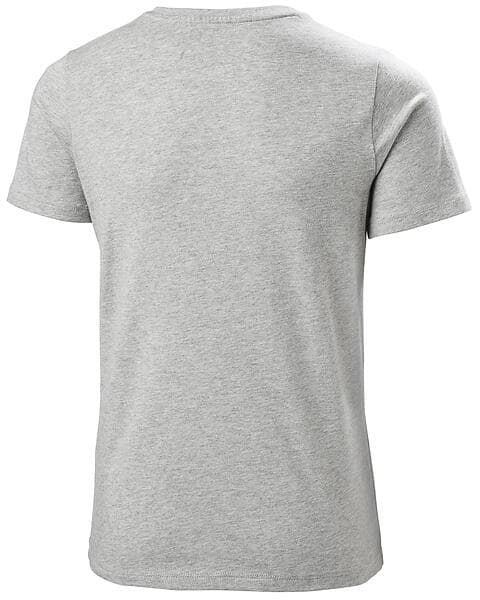 Helly Hansen HH Logo T-Shirt JR Grey Melange (Storlek 152)