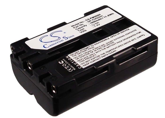 Batteriexperten Kompatibelt med Sony alpha DSLR-A200, 7,2 (7,4)V, 1600mAh