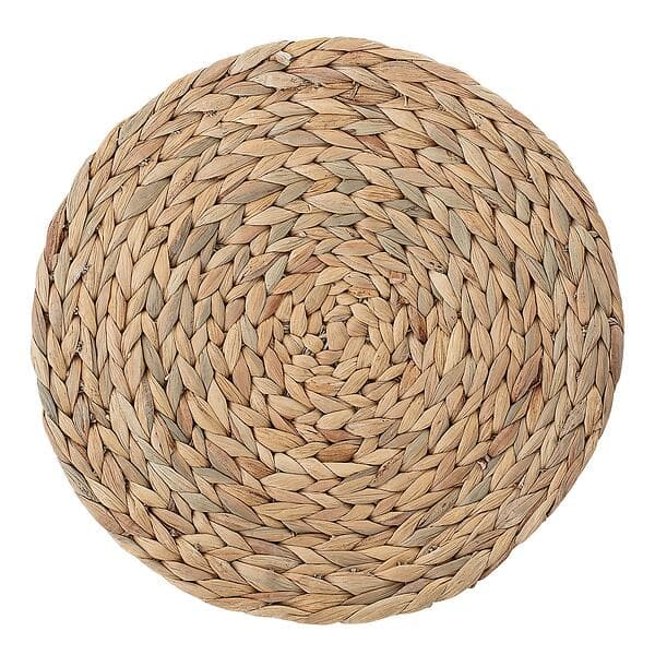 Bloomingville Bordstablett Ø35cm, Natur Vattenhyacint